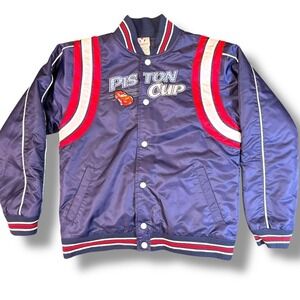 Kids Disney Cars Piston Cup Lightning McQueen "95" Bomber Jacket‎ Size L